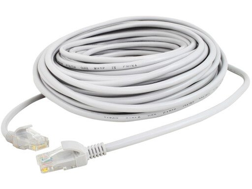 Sieťový kábel LAN Ethernet pár RJ45 20 m zlatý